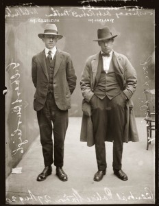 Daniel Rokeby, press photographer might have dressed similar to the gent on the left.